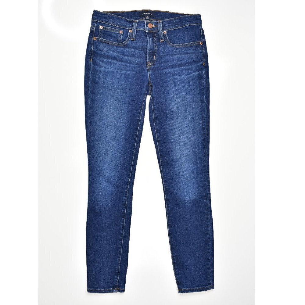 J. Crew Toothpick 8" Skinny Jeans 26
